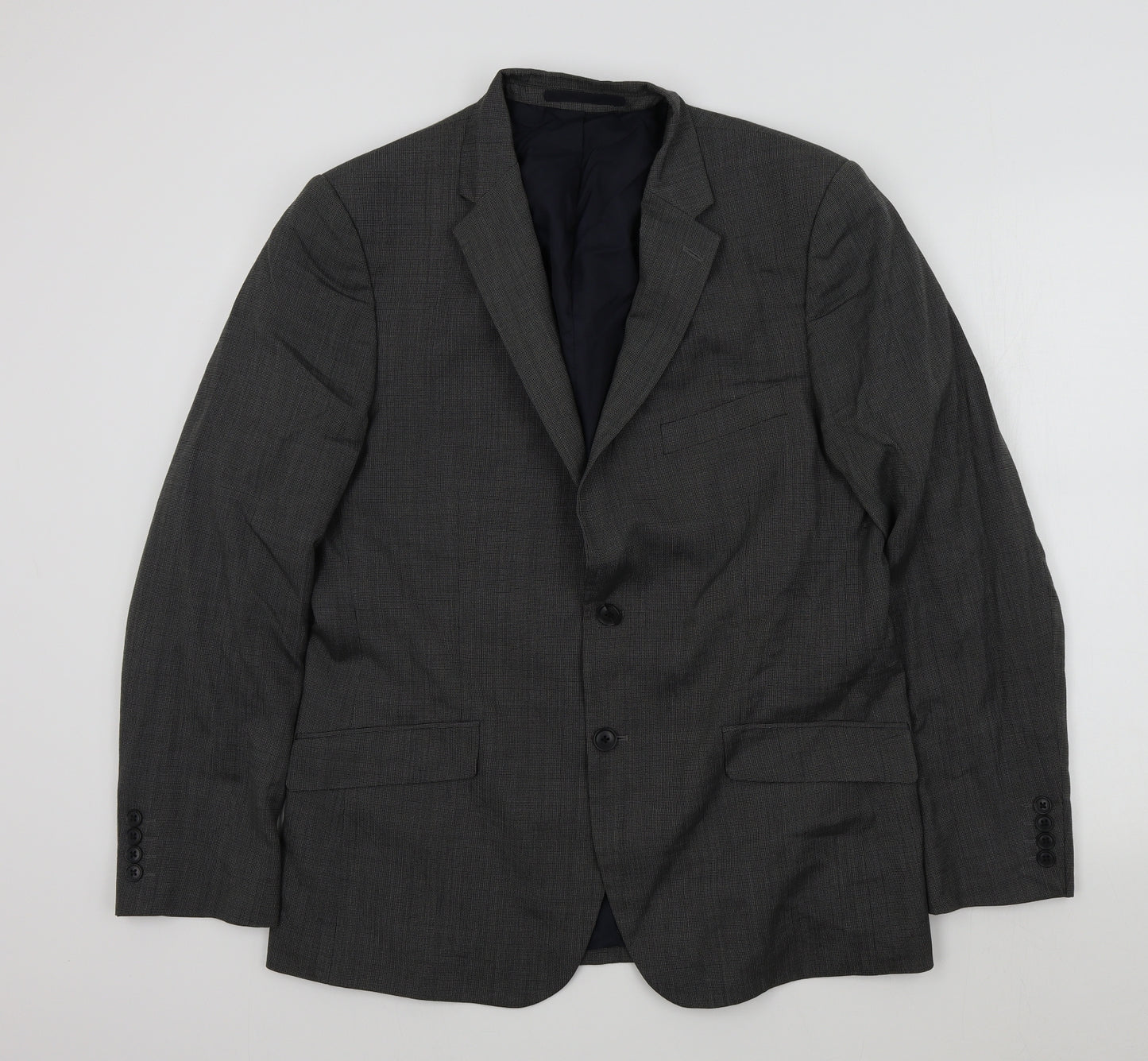 M&S Mens Grey   Jacket Suit Jacket Size 42