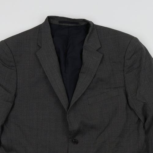 M&S Mens Grey   Jacket Suit Jacket Size 42