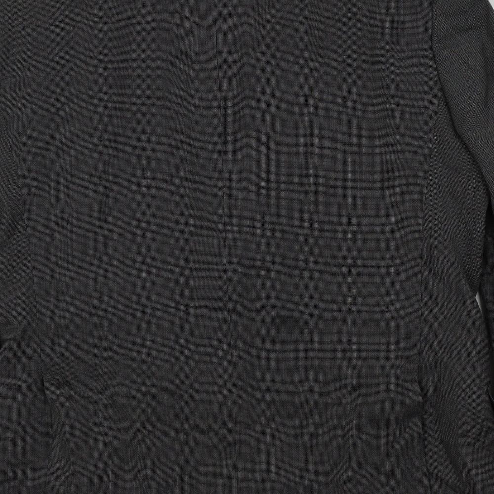 M&S Mens Grey   Jacket Suit Jacket Size 42