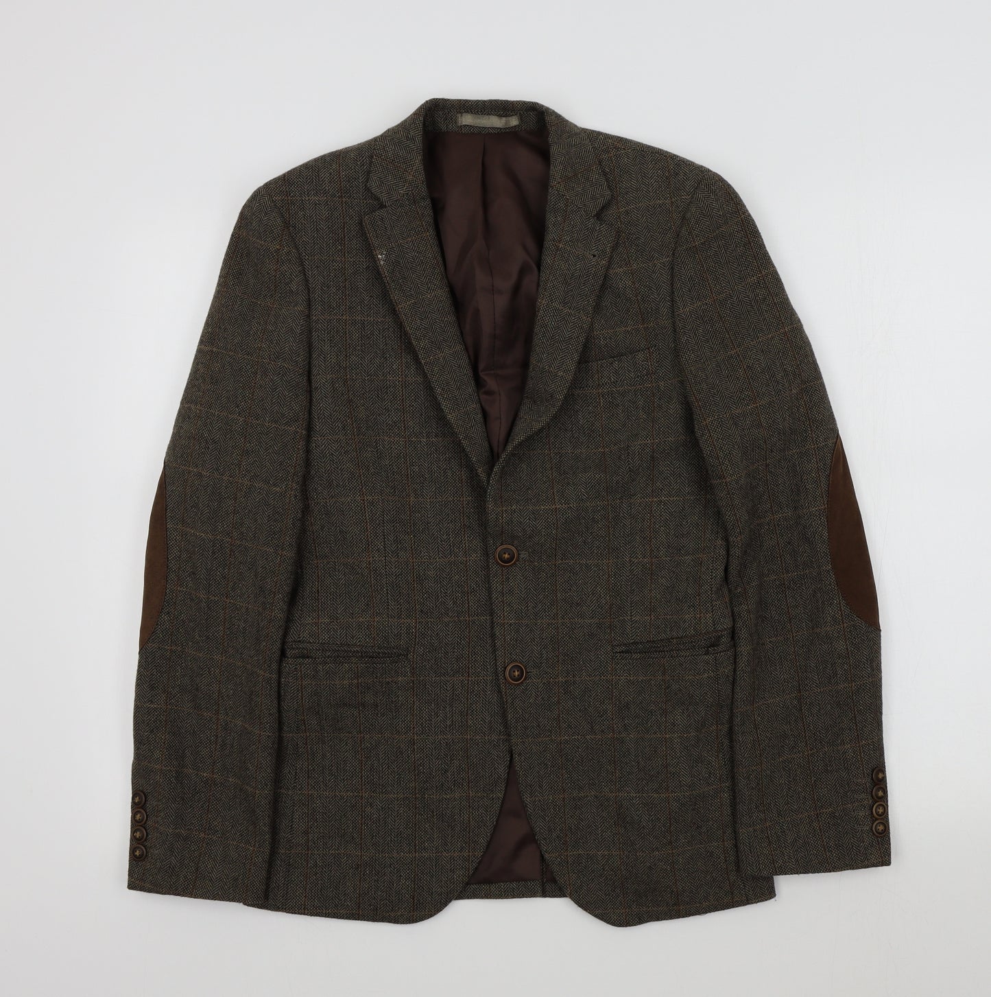Cedar Wood State Womens Brown Colourblock  Jacket Blazer Size XS