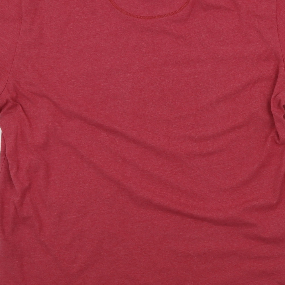 NORTH COAST Mens Pink    T-Shirt Size L
