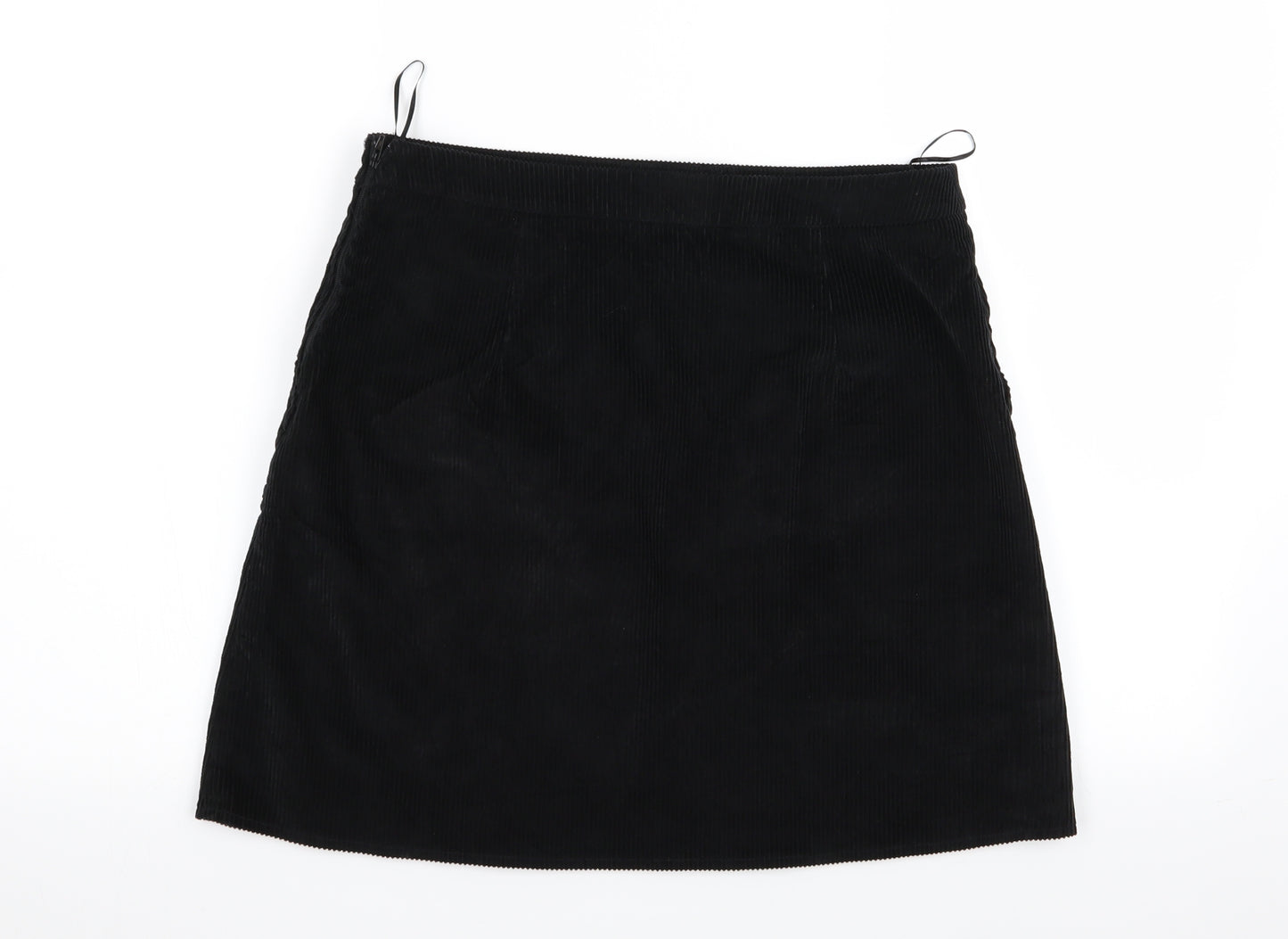 Peacocks Womens Black   Mini Skirt Size 10