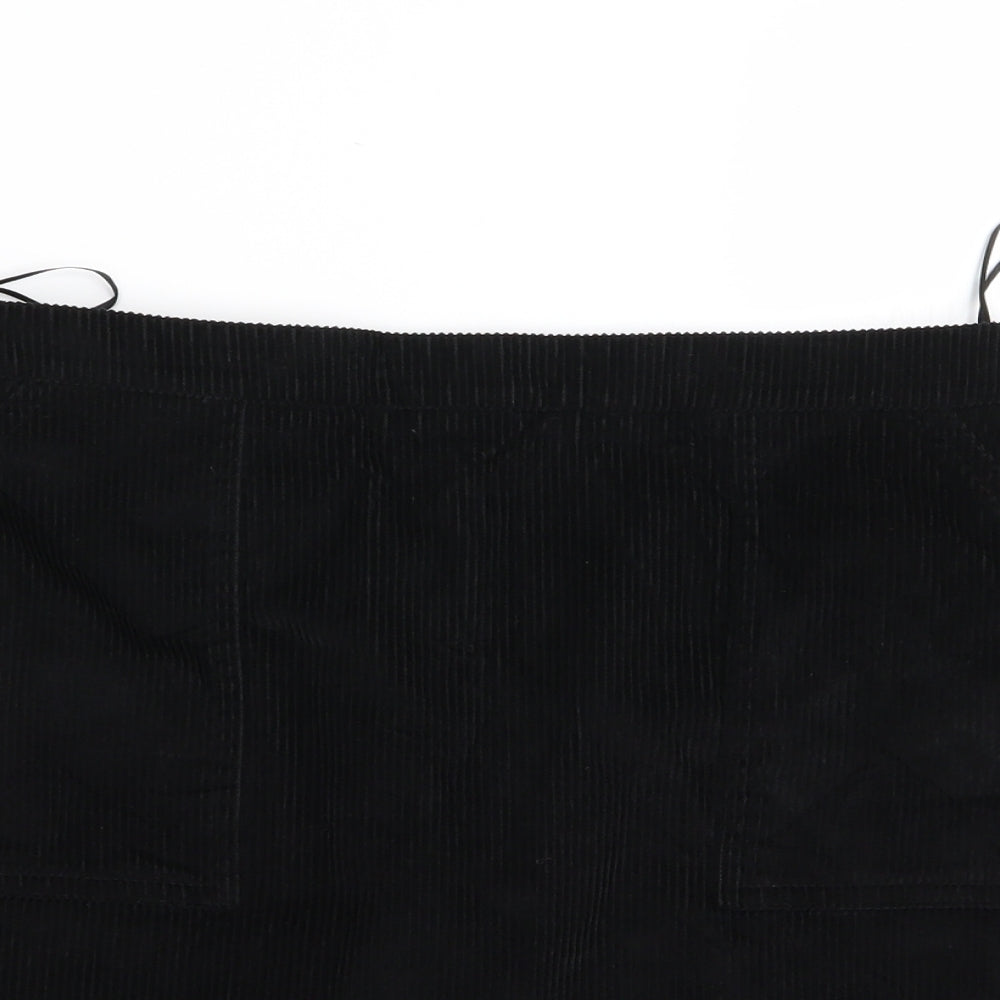 Peacocks Womens Black   Mini Skirt Size 10