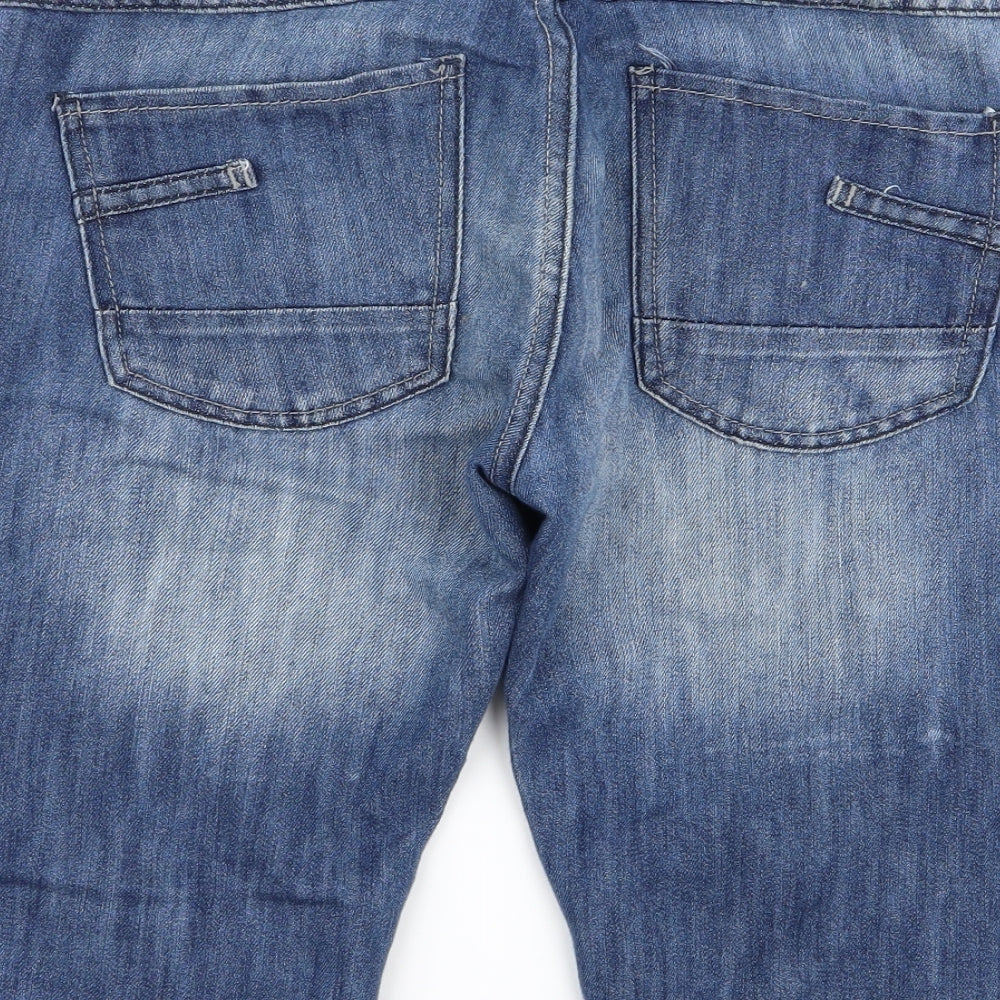 No Fear Mens Blue   Chino Shorts Size M - denim shorts