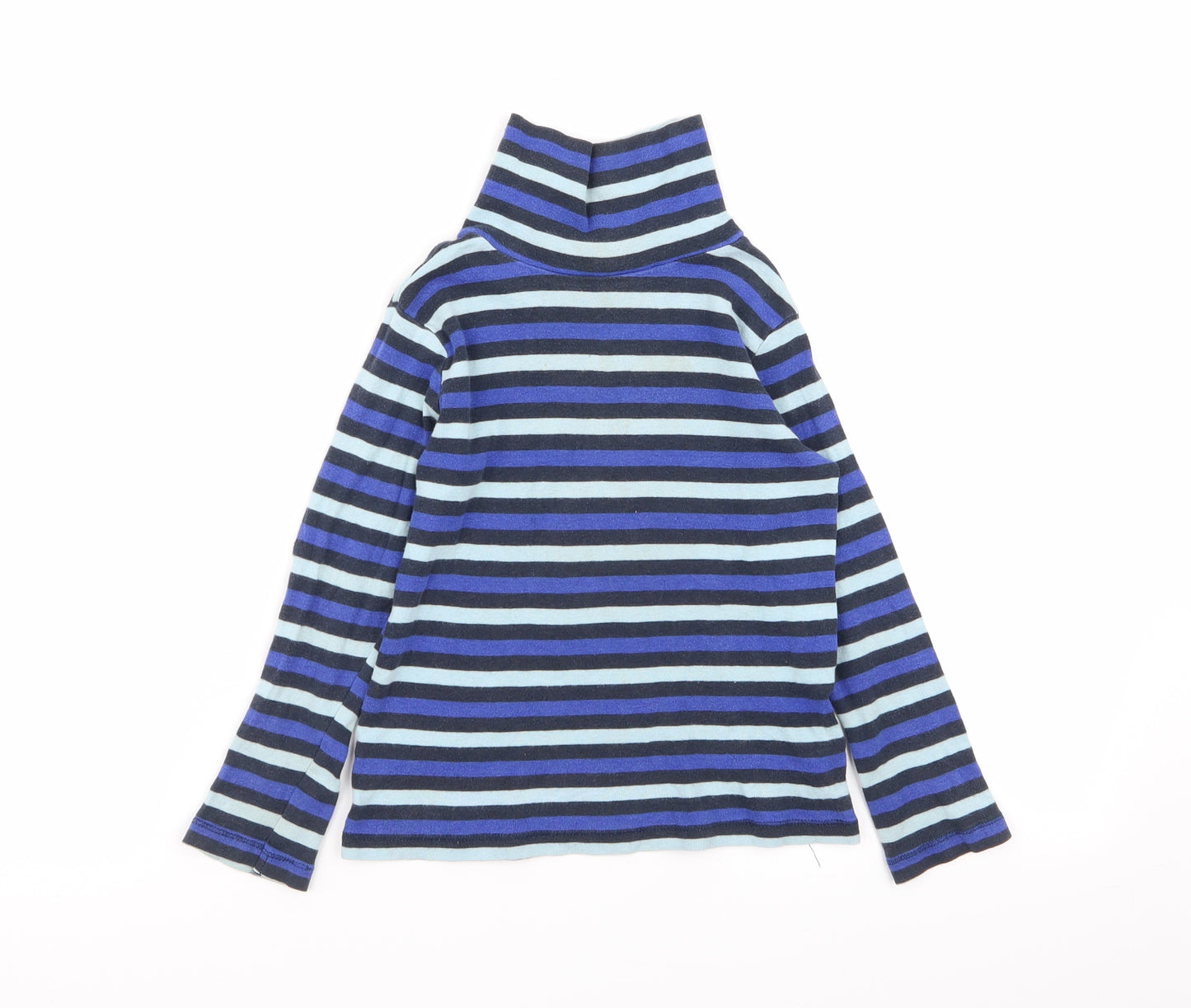 H&M Girls Multicoloured Striped  Basic T-Shirt Size 3-4 Years