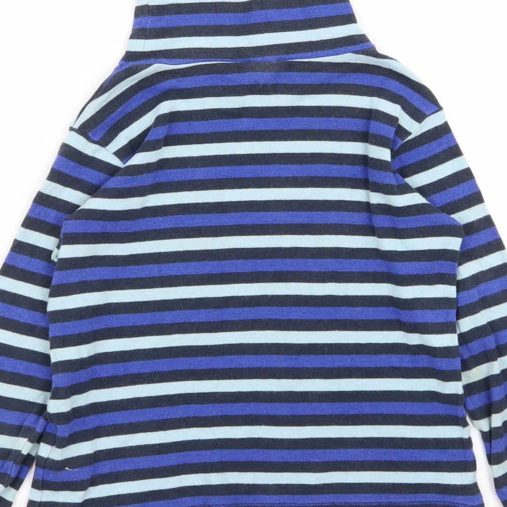 H&M Girls Multicoloured Striped  Basic T-Shirt Size 3-4 Years