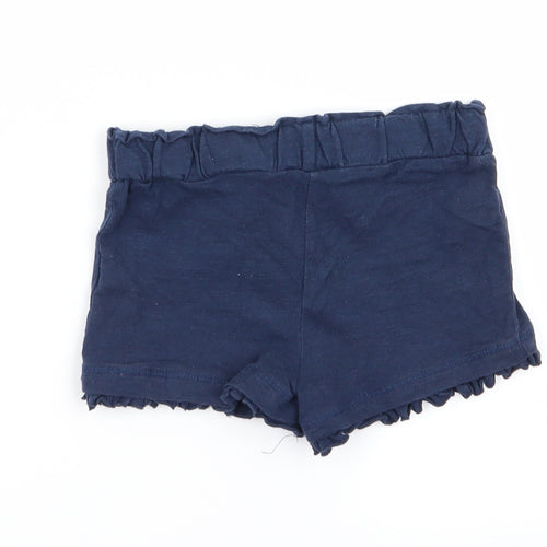 F&F Girls Blue   Capri Trousers Size 18-24 Months  - shorts