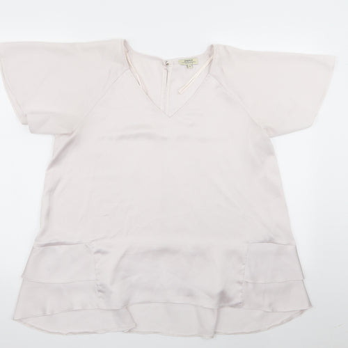 Papaya Womens Pink   Basic Blouse Size 12