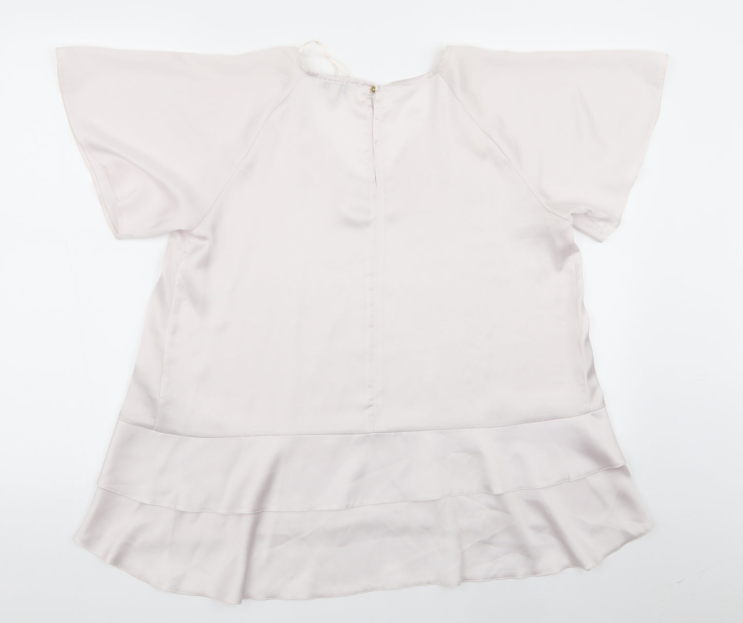 Papaya Womens Pink   Basic Blouse Size 12