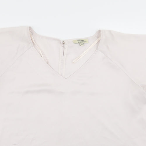 Papaya Womens Pink   Basic Blouse Size 12