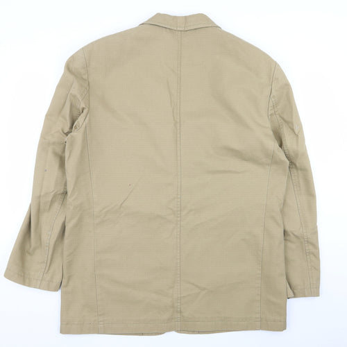 M&S Mens Beige   Jacket Blazer Size L