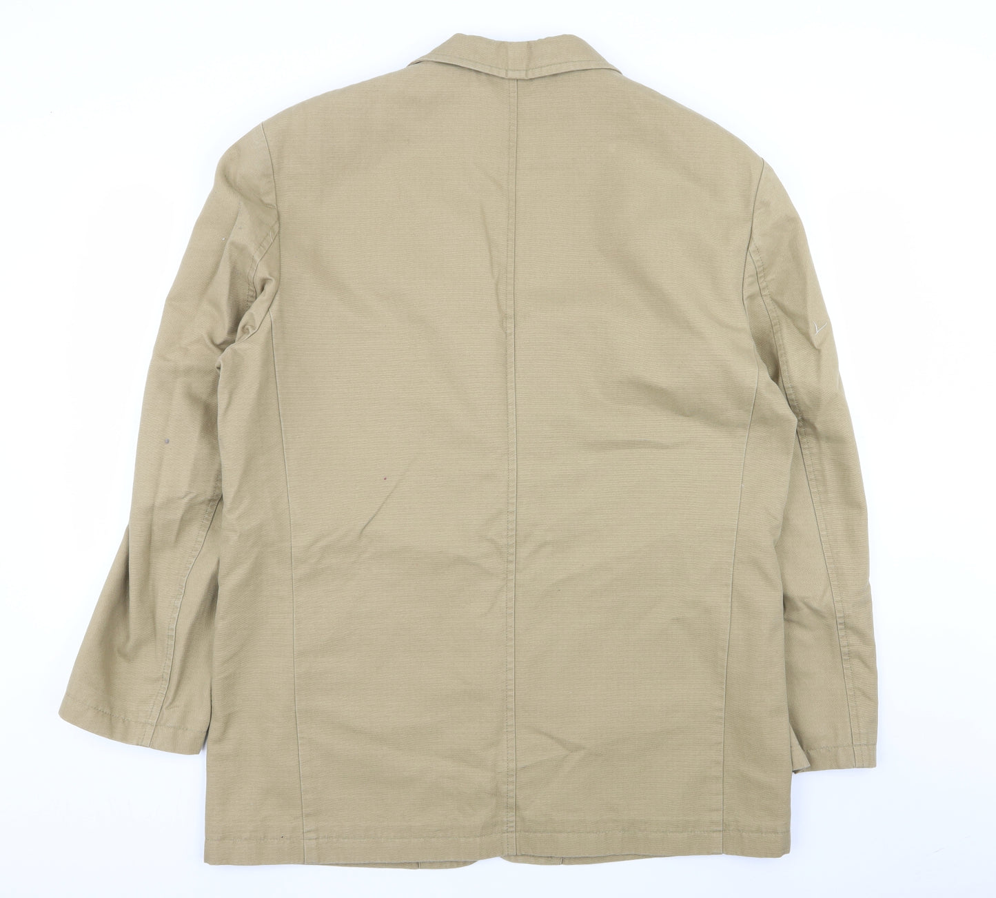 M&S Mens Beige   Jacket Blazer Size L