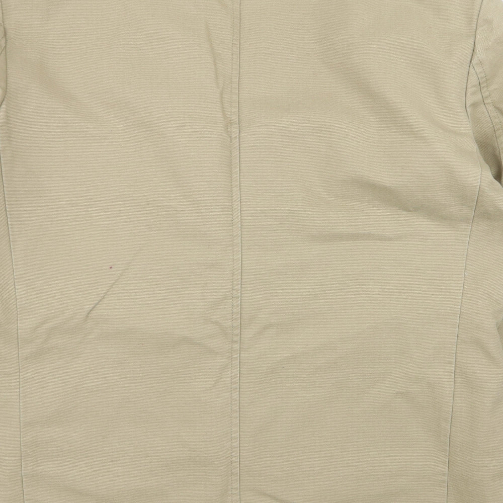 M&S Mens Beige   Jacket Blazer Size L