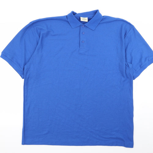 bruntwood Mens Blue    Polo Size 2XL