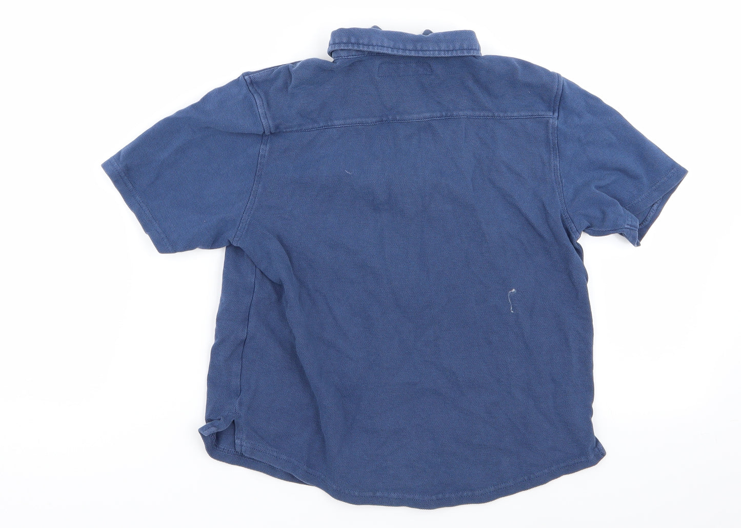 Zara Boys Blue   Basic Button-Up Size 7 Years