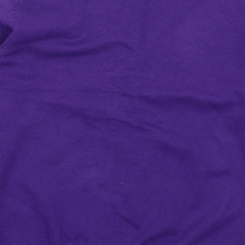 Asda George Girls Purple   Cardigan Jumper Size 10-11 Years  - School Cardigan
