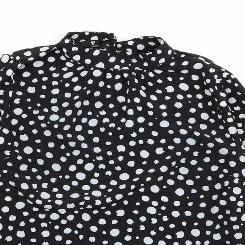 by very Womens Multicoloured Polka Dot  Basic Blouse Size 10