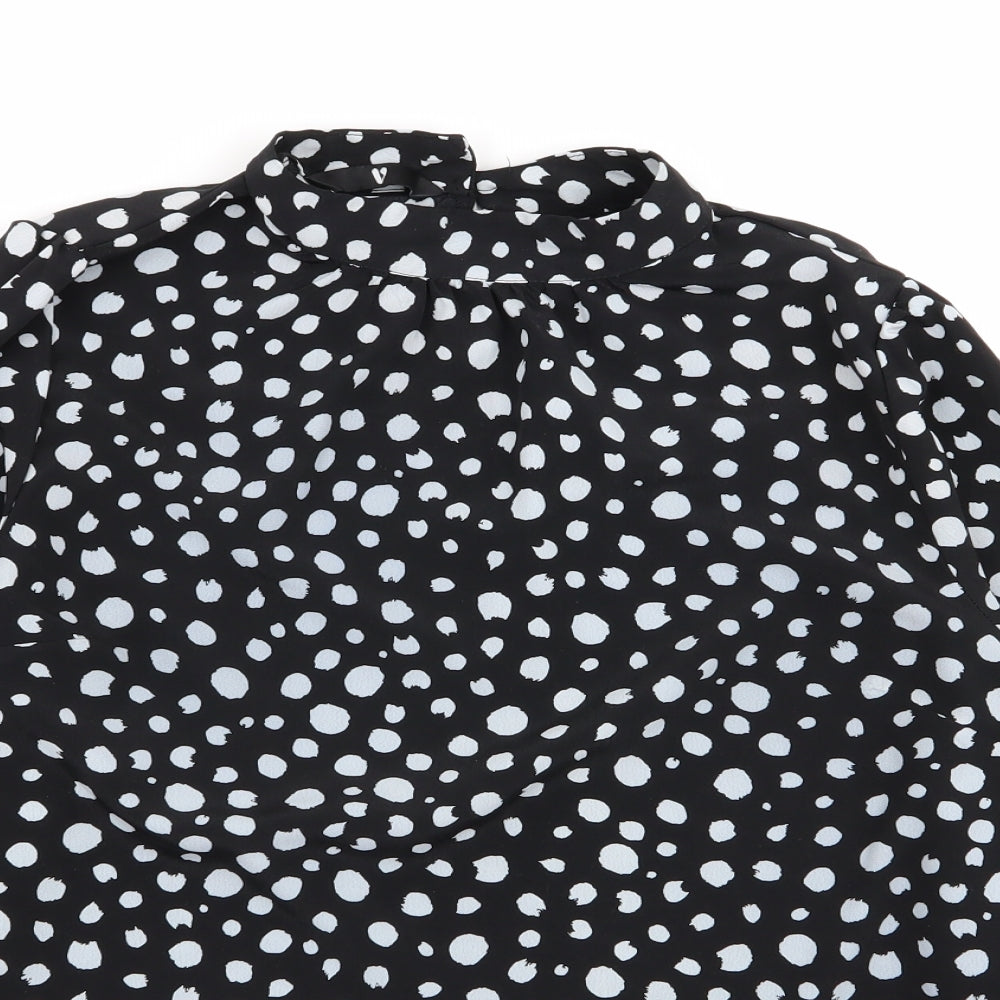 by very Womens Multicoloured Polka Dot  Basic Blouse Size 10