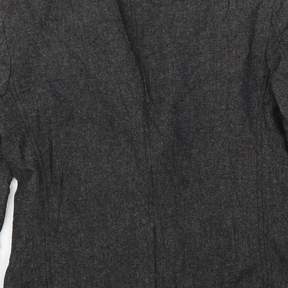 Burton menswear Mens Grey   Jacket Blazer Size S