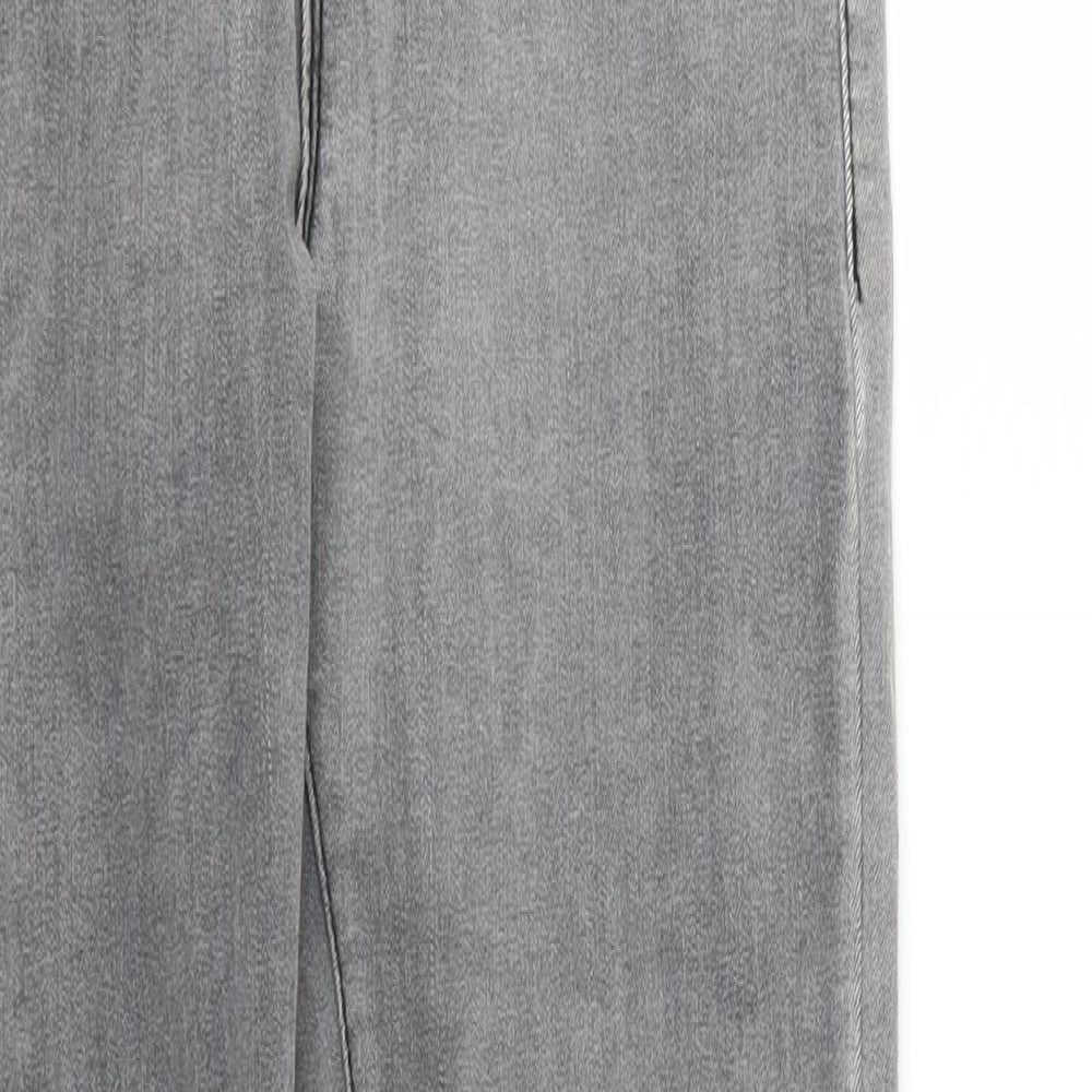 PRETTY LITTLE THING  Womens Grey   Skinny Jeans Size 8 L29 in