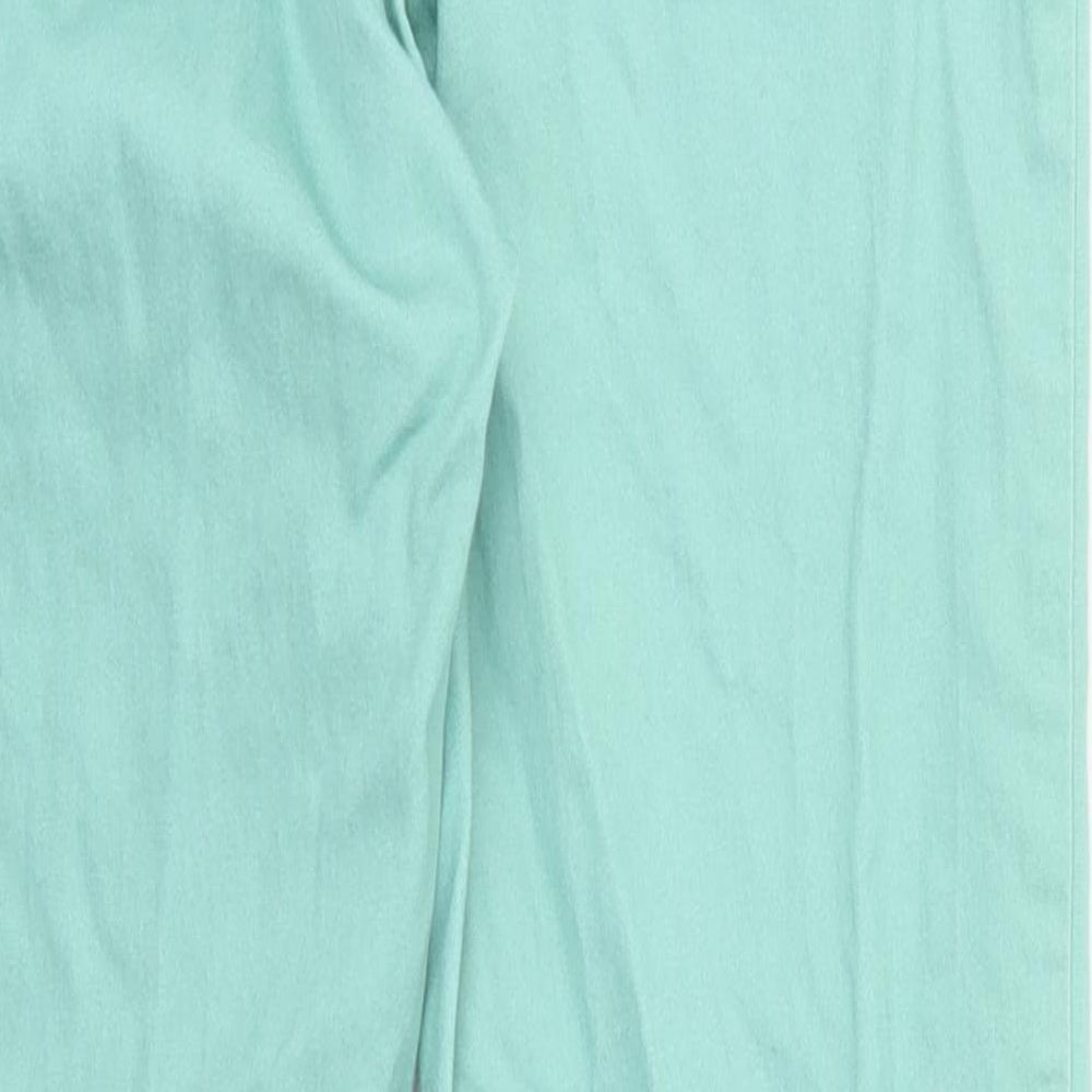 M&S Womens Blue   Trousers  Size 14 L26 in
