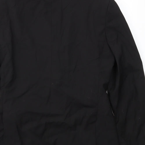 Cedar Wood State Mens Black   Jacket Blazer Size 38
