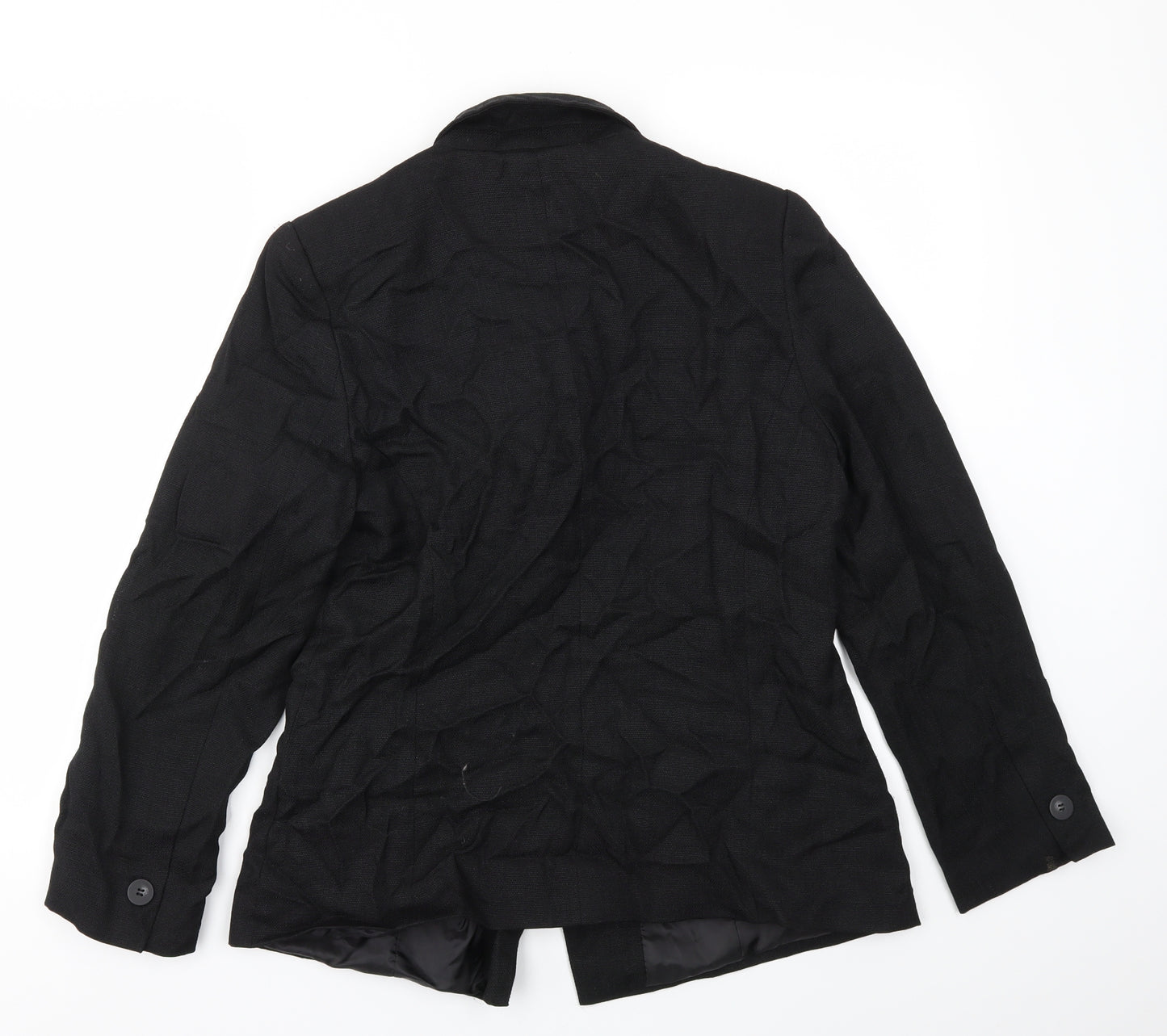 Reflections Womens Black   Jacket Blazer Size 14