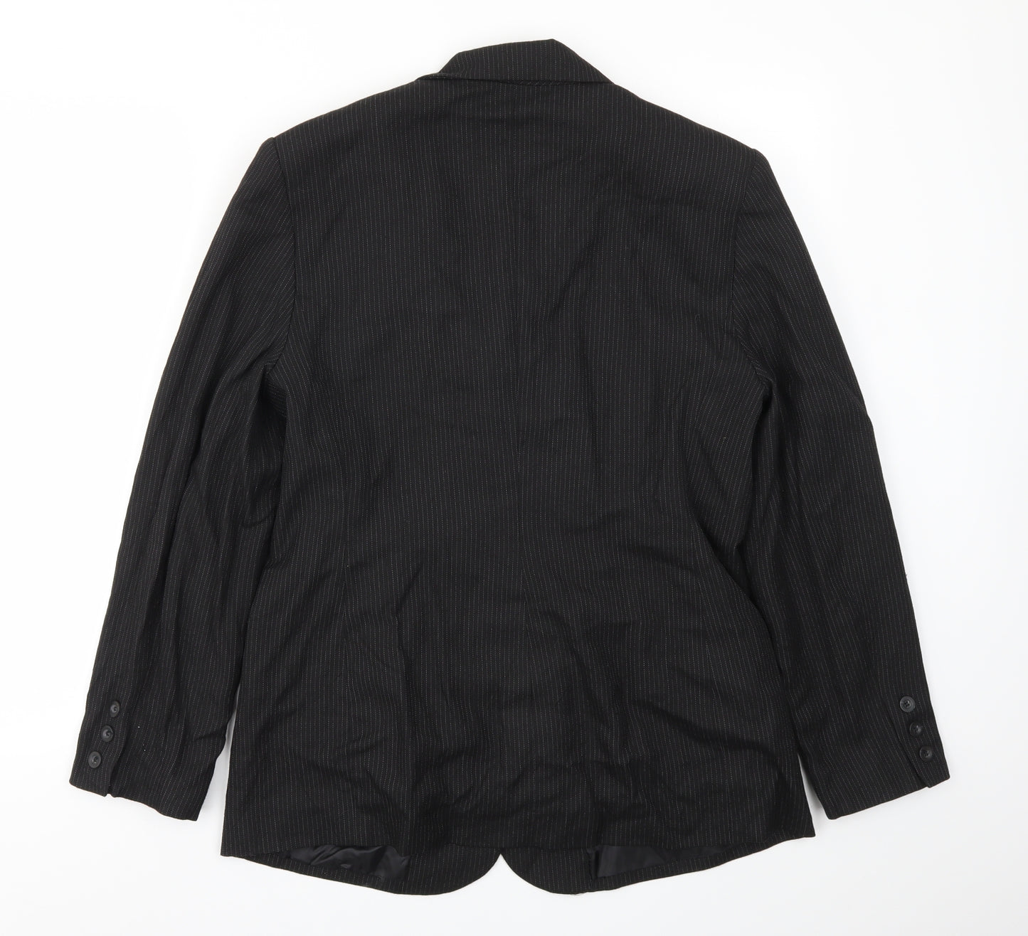 Karen Scott Womens Black   Jacket Blazer Size 12