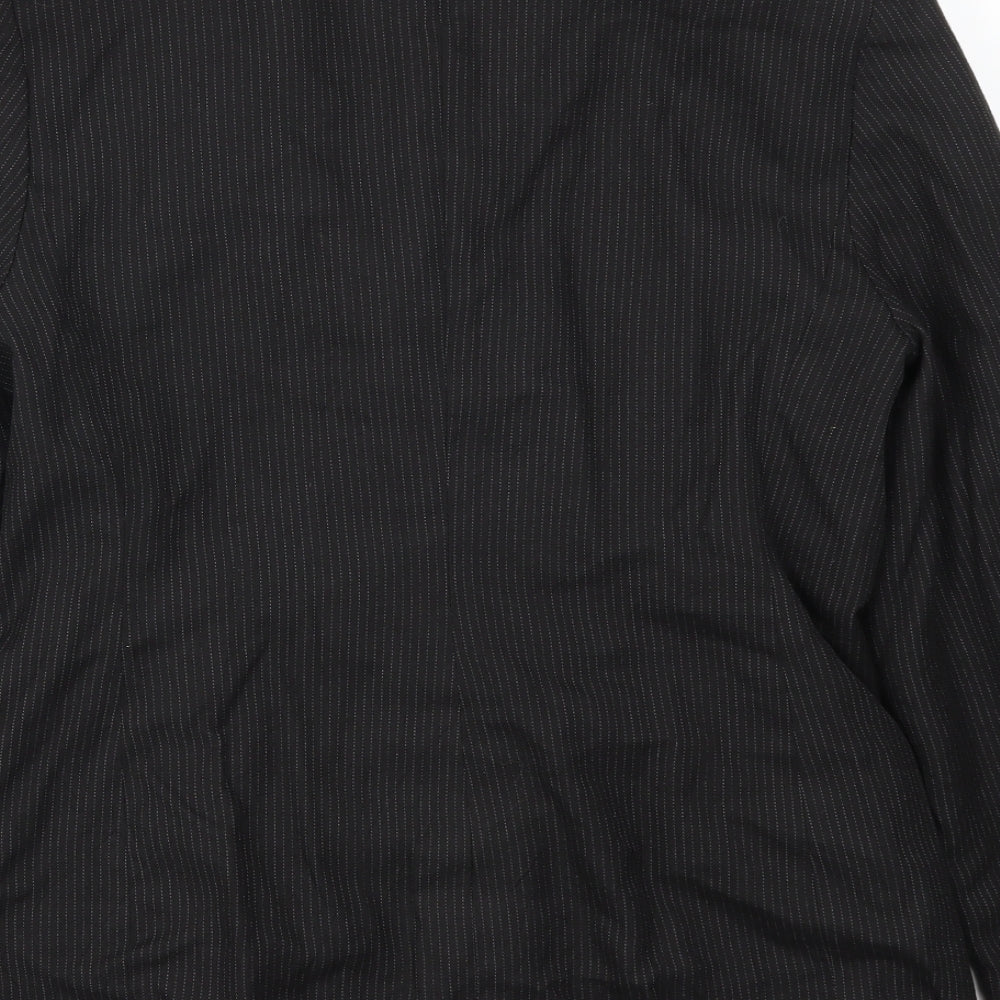 Karen Scott Womens Black   Jacket Blazer Size 12
