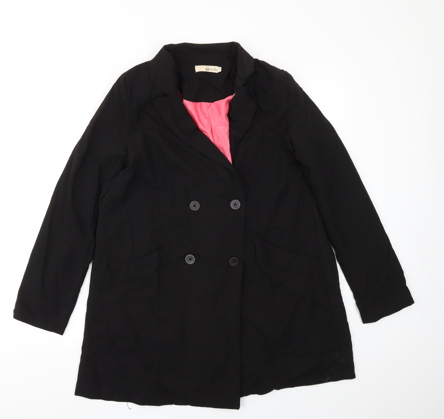 EC4U Womens Black   Jacket Blazer Size M