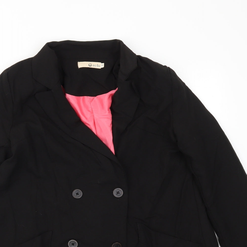 EC4U Womens Black   Jacket Blazer Size M