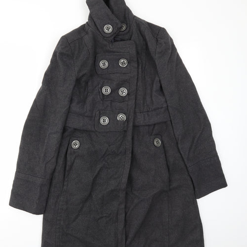 Preworn Womens Grey   Jacket Coat Size M