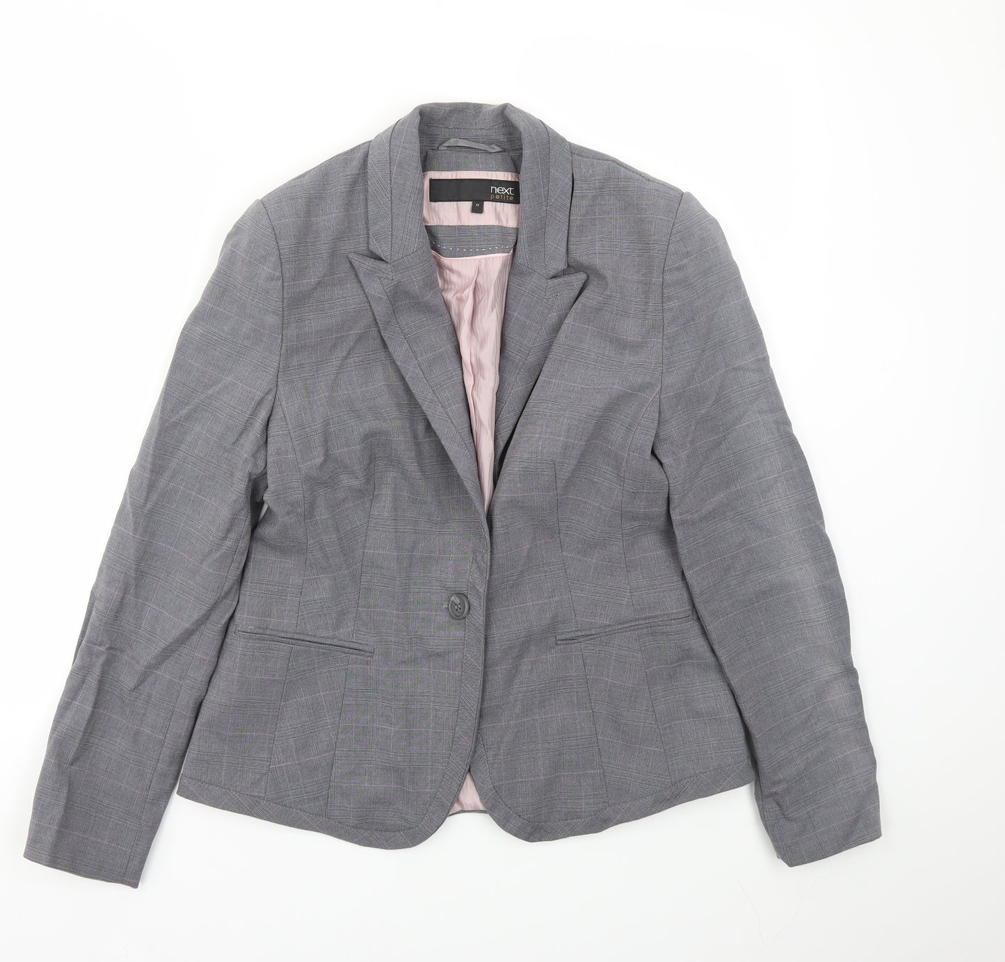 NEXT Womens Grey   Jacket Blazer Size 12