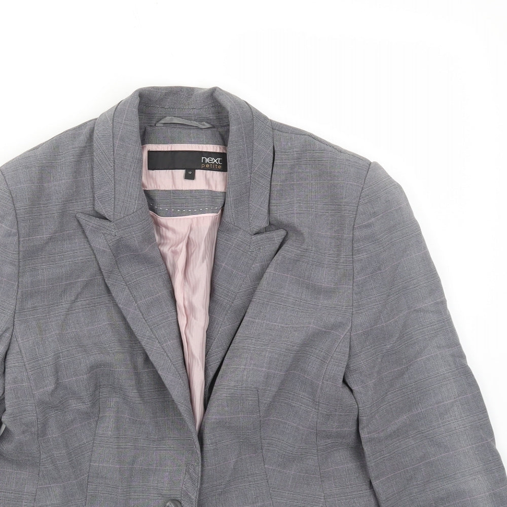 NEXT Womens Grey   Jacket Blazer Size 12