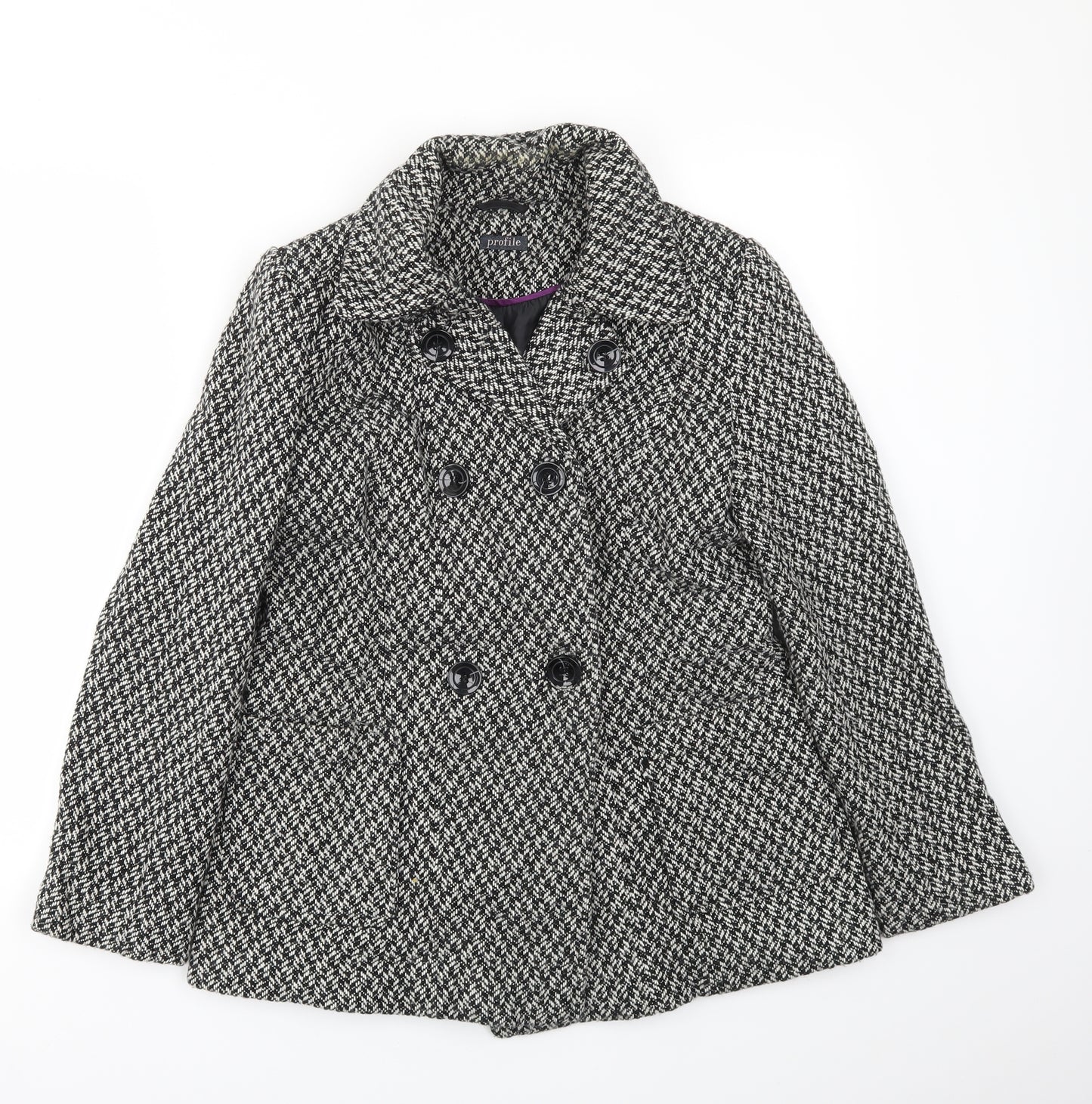 BHS Womens Grey   Jacket Coat Size 12
