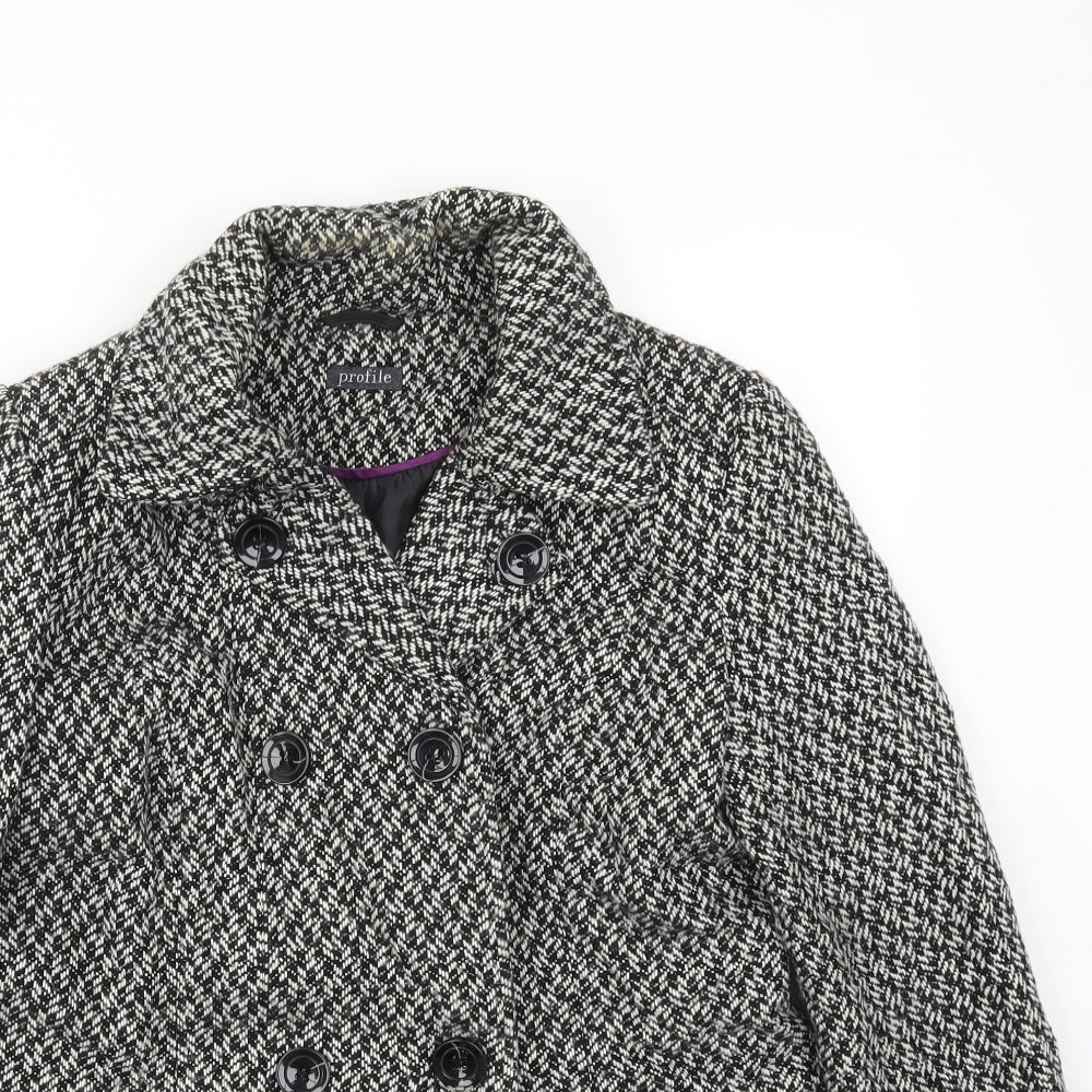 BHS Womens Grey   Jacket Coat Size 12