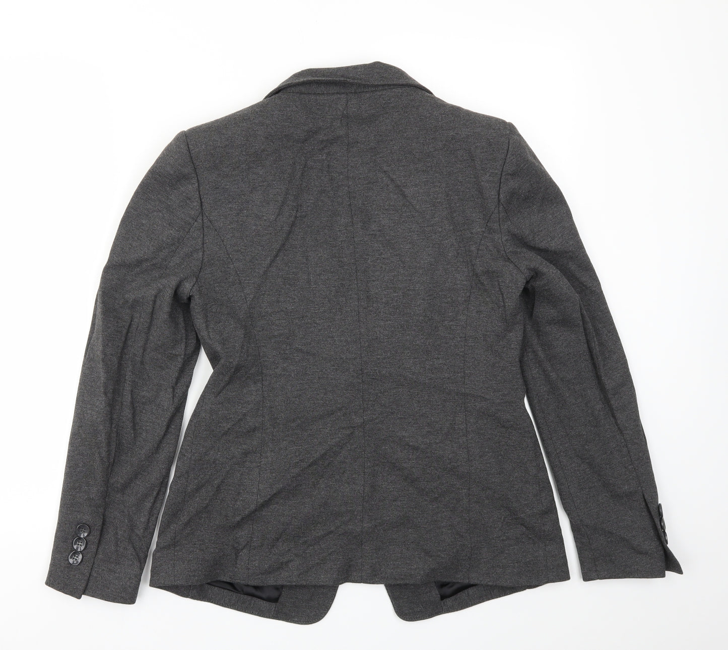 M&S Womens Grey   Jacket Blazer Size 10