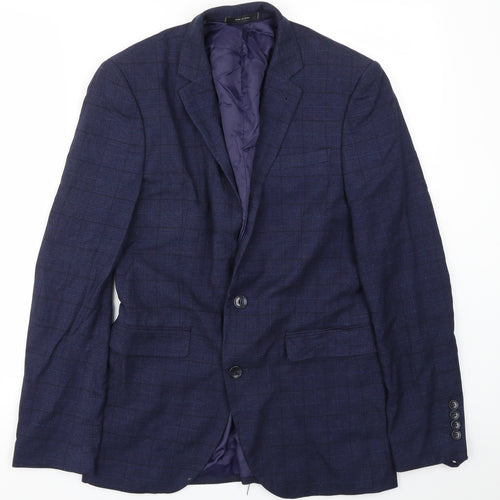 Primark Mens Blue   Jacket Blazer Size 34