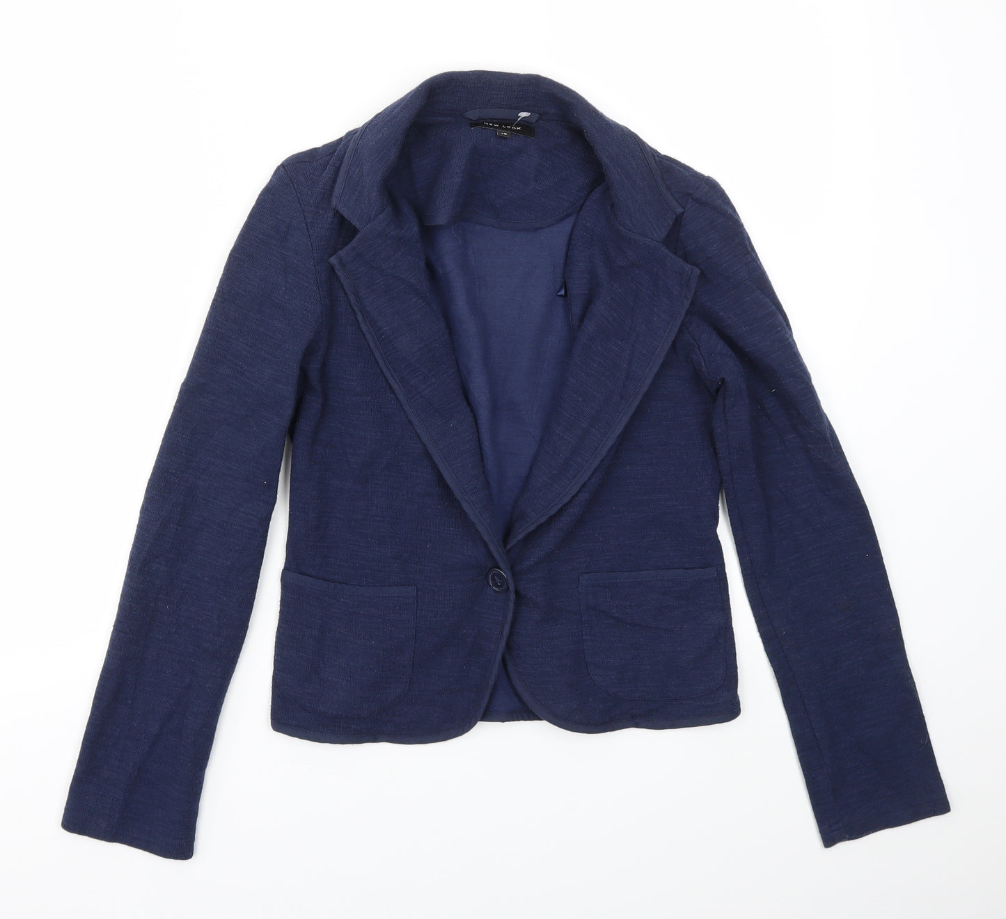 New Look Womens Blue   Jacket Blazer Size 10