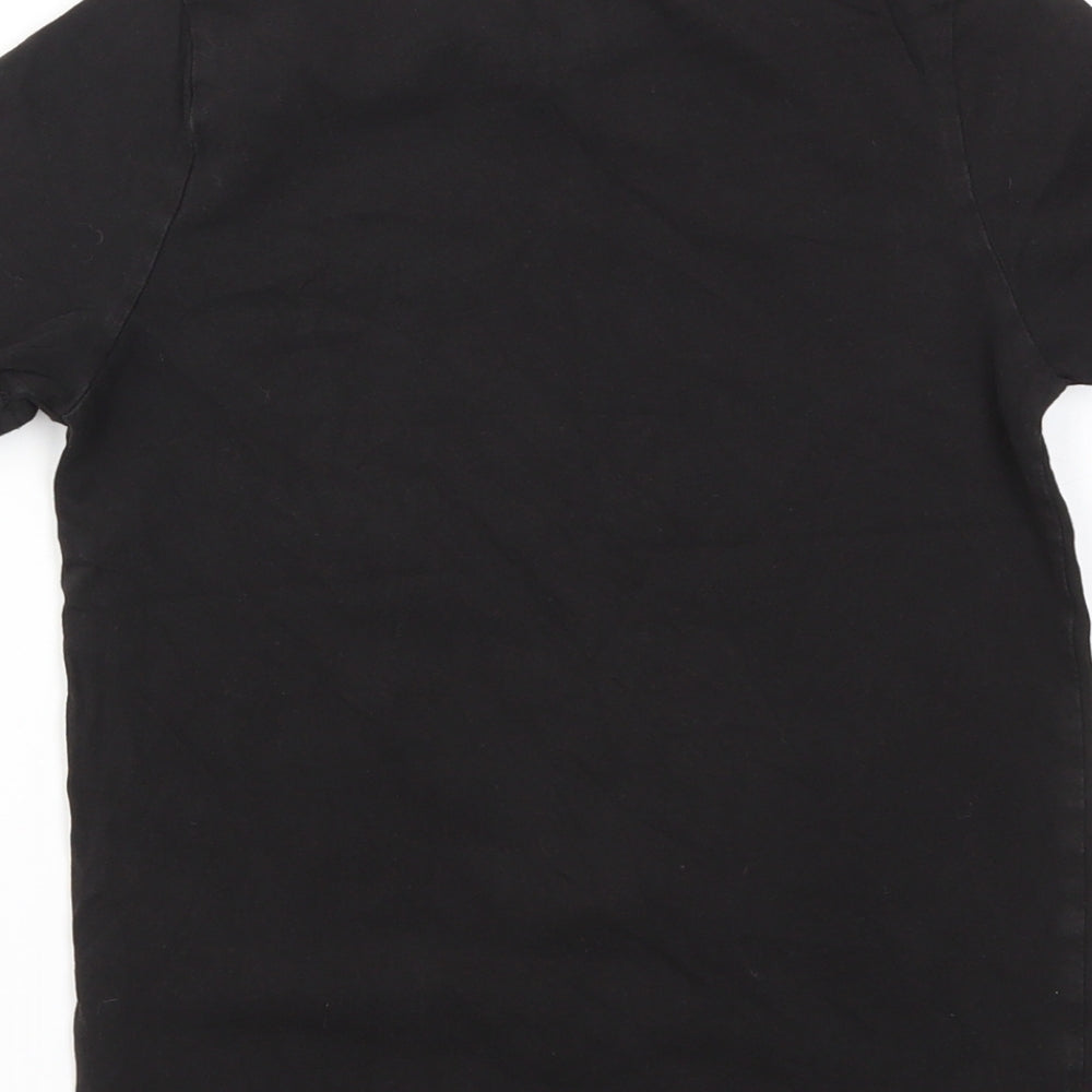 TU Boys Black   Basic T-Shirt Size 8 Years