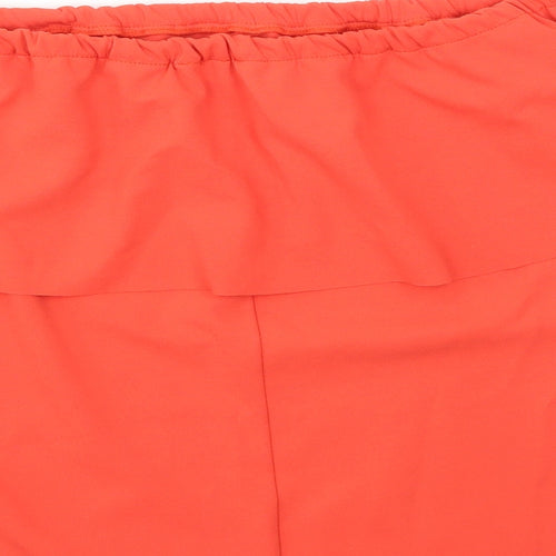 Wearhouse Womens Orange   Basic Blouse Size 16