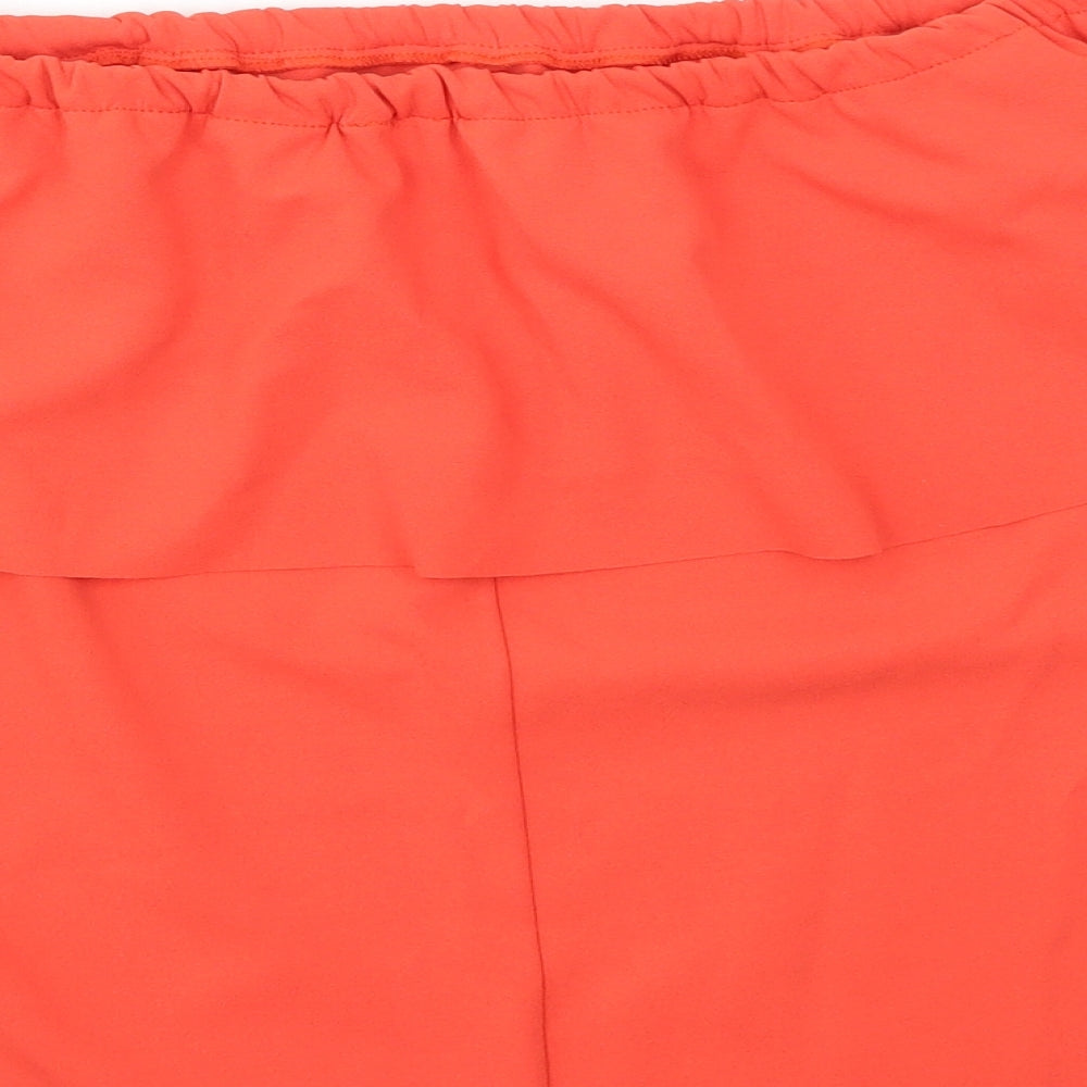 Wearhouse Womens Orange   Basic Blouse Size 16