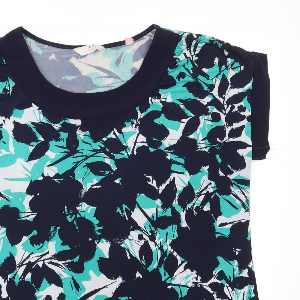 JUILIPA Womens Multicoloured Floral  Basic Blouse Size 18