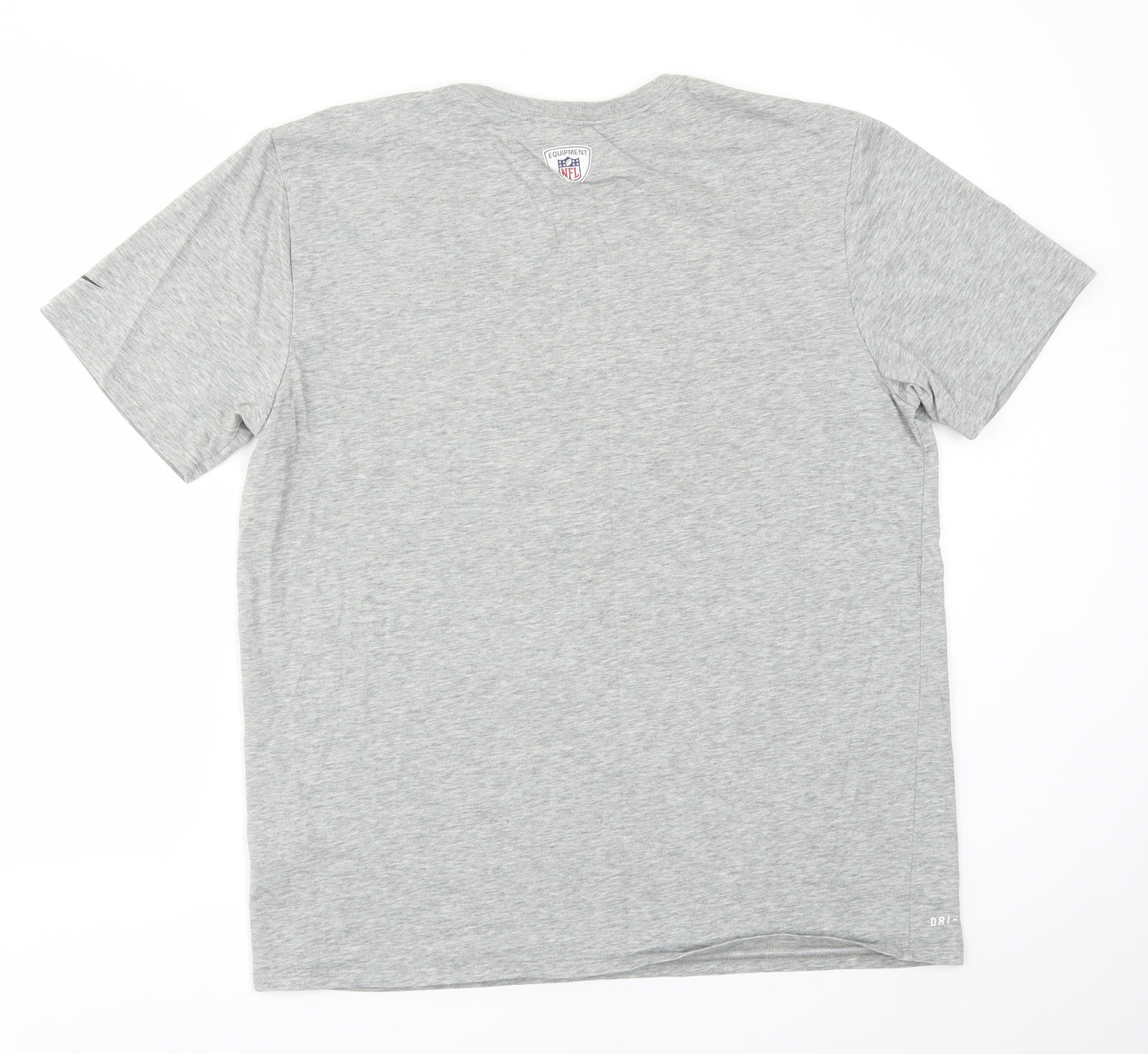 Nike Mens Grey    T-Shirt Size L