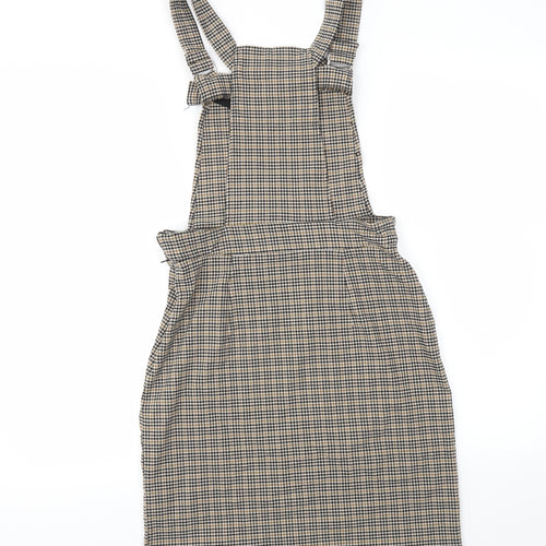 New Look Womens Multicoloured Check  Fit & Flare  Size 8