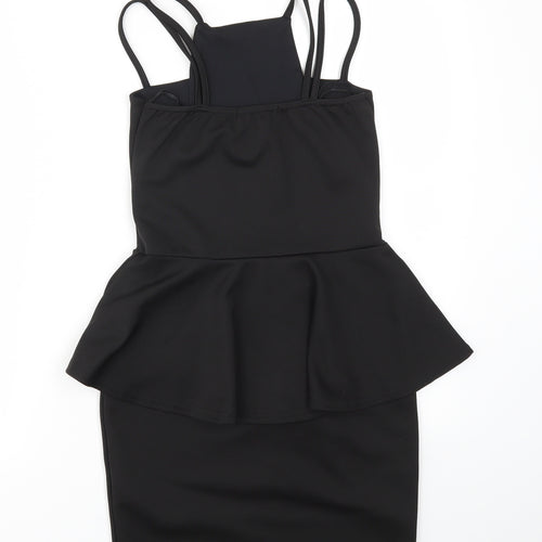 Boohoo Womens Black   A-Line  Size 8
