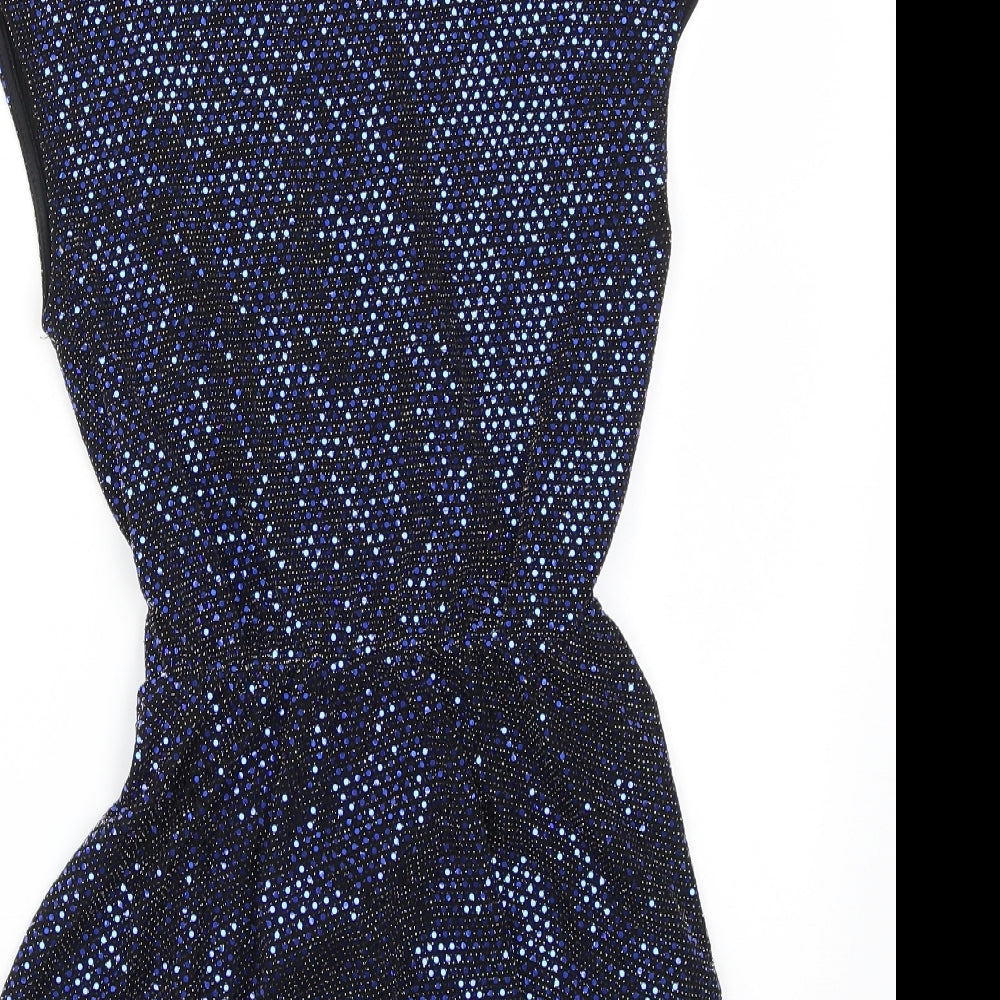 New Look Womens Blue   Basic Blouse Size 6