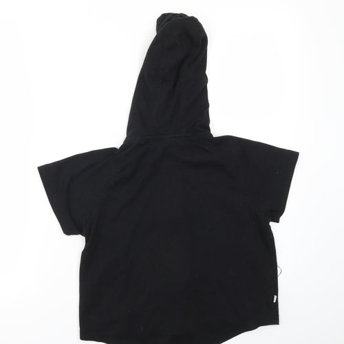 LA Gear Womens Black   Full Zip Jumper Size 8
