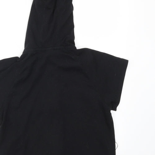 LA Gear Womens Black   Full Zip Jumper Size 8