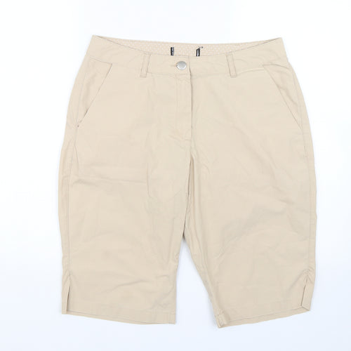 Preworn Womens Beige   Bermuda Shorts Size S